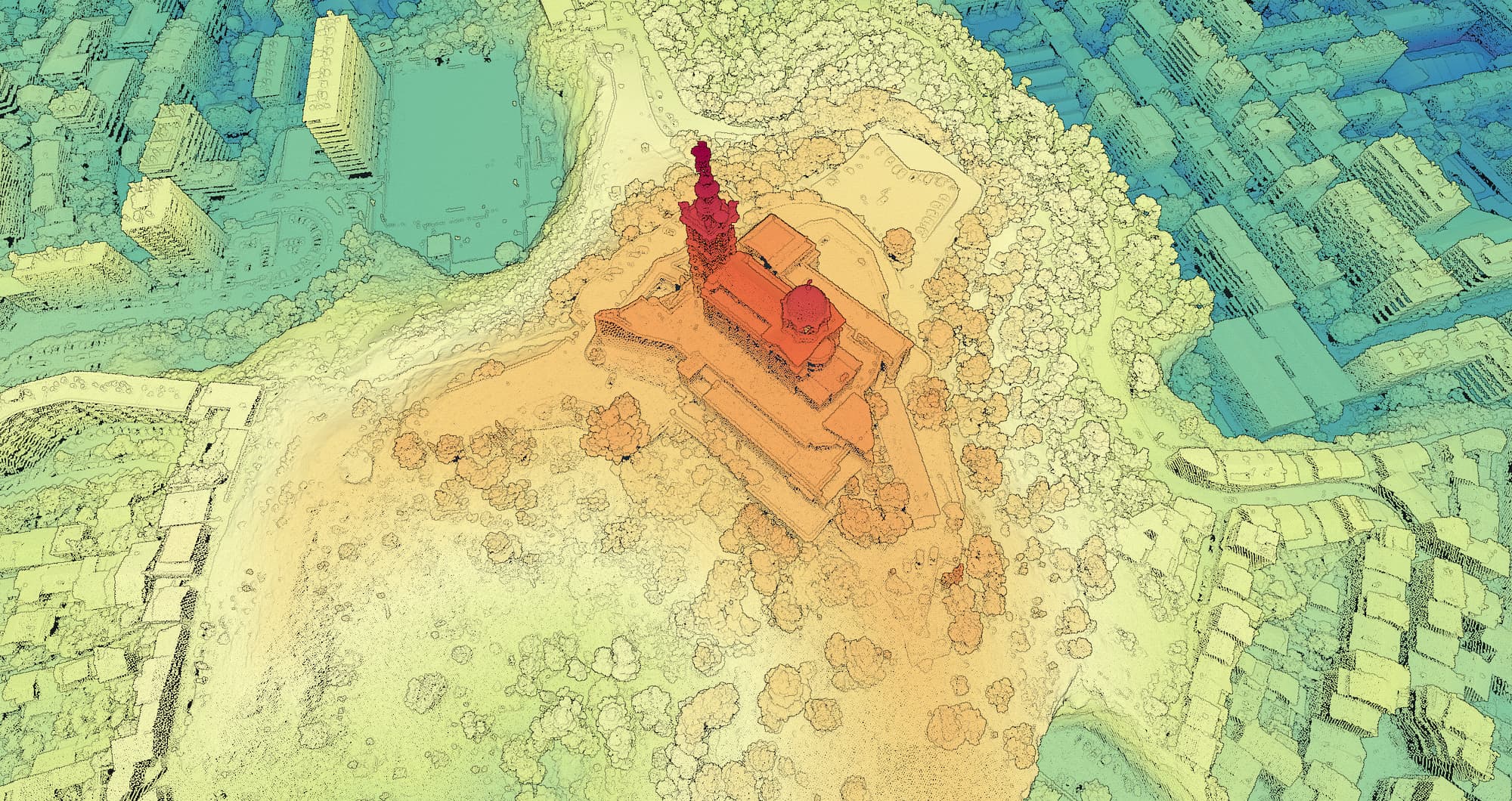 Tableau de bord Toponim 3D — gestion et visualisation de nuages de points 3D